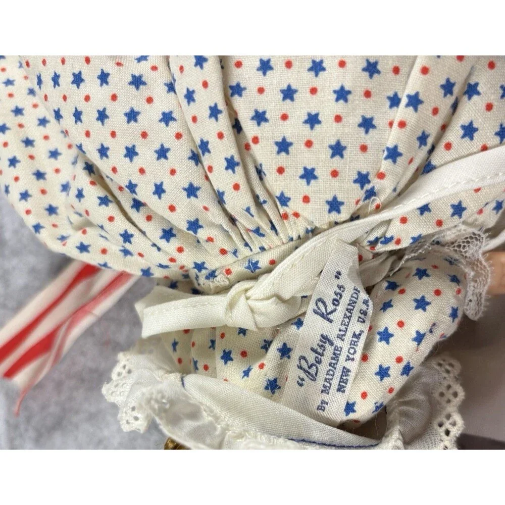 Vintage 1970s Madame Alexander Doll - Americana / Storybook - Betsy Ross 431 8